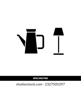 Homestuff icon vector illustration logo template for many purpose. Isolated on white background.