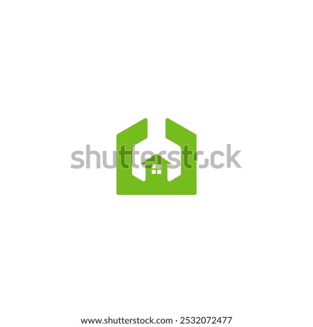 homeToolbox logo house Tool box sign vector icon