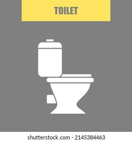 Icono de HomeTools. Amarillo. Líneas. Negro. Iconos simples. Mobiliario interior. TOLET.