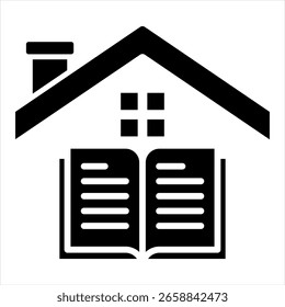 Ilustración vectorial de icono de glifo de tarea