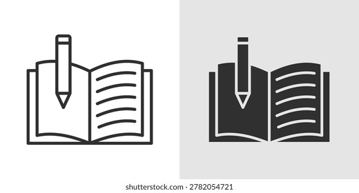 Homework icon representing assignments, study tasks, and academic practice outside the classroom.