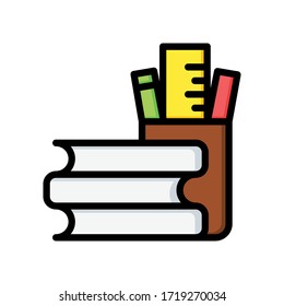 homework icon vector graphic for any business