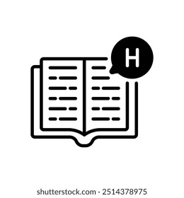 Homework icon vector stock illustration