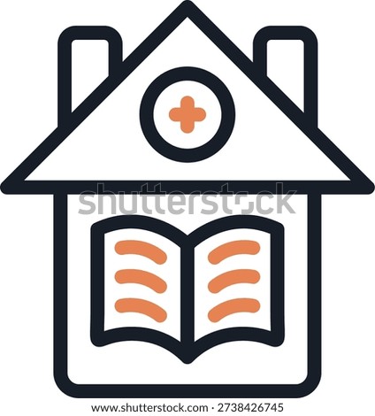 Homework Line Due Icon Design