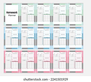 
HOMEWORK PLANNER  EVERY STUDENT NEEDS
