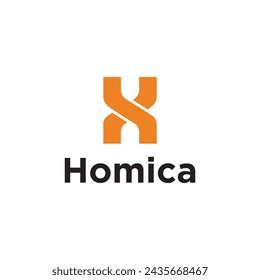 Homica Logo Design Letter H