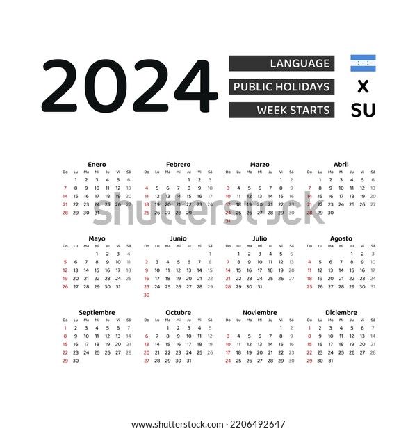 Honduras Calendar 2024 Week Starts Sunday   Honduras Calendar 2024 Week Starts 600w 2206492647 