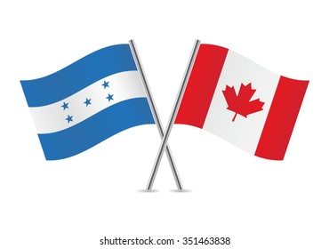 Scottish Canadian Flags Vector Illustration Stock Vector (Royalty Free ...