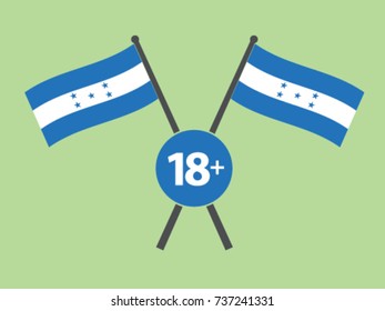 Honduras Emblem Adult