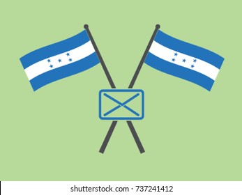 Honduras Emblem Digital Mail