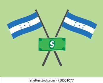 Honduras Emblem Dollar Reserve