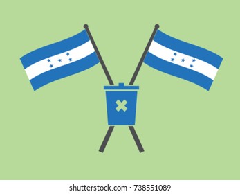 Honduras Emblem Dump City