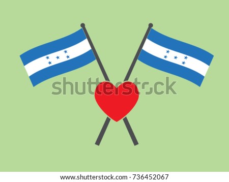 Honduras Emblem Favorite