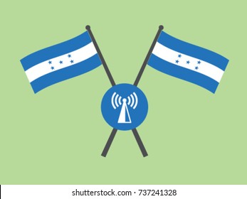 Honduras Emblem Network Telecommunications