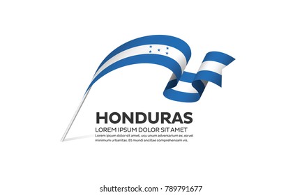 Honduras Flag Background