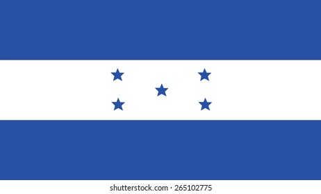 honduras Flag for Independence Day and infographic Vector illustration.