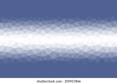 Honduras flag low poly triangular abstract background.