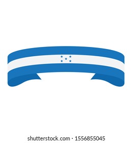 Honduras flag. Simple vector. National flag of Honduras 
