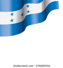 Honduras flag, vector illustration on a white background
