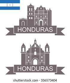 Honduras. Logo. EPS 10. Vector illustration