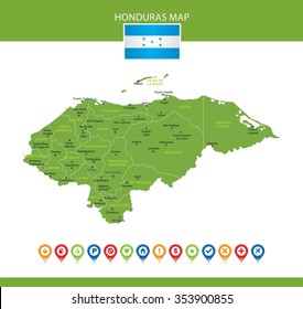 Honduras Map