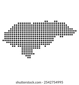 honduras map icon illustration design