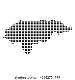 honduras map icon illustration design