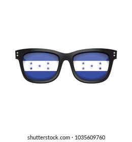 Honduras national flag fashionable sunglasses