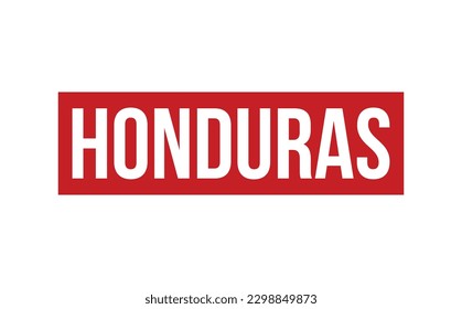 Vector de sellos de goma de Honduras