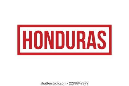 Honduras Rubber Stamp Seal Vector