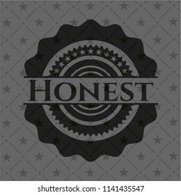 Honest dark emblem