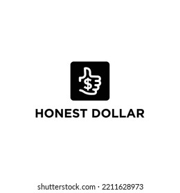 Honest dolar logo steady templates