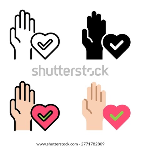 Honest icon collection of various styles for design branding, print and digital media