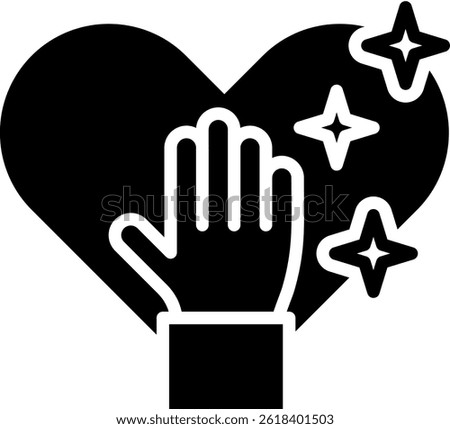 Honest Icon Glyph Vector Illustration