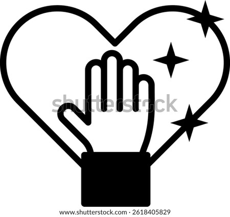 Honest Icon Mixed Vector Illustration