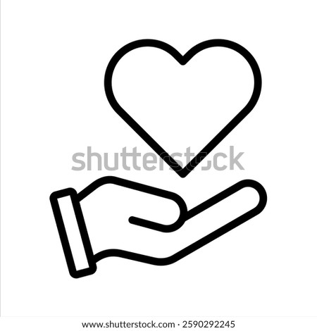 Honest Line Vector Illustration On White Background.