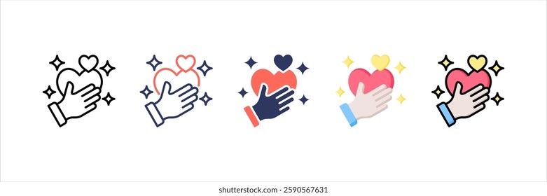 Honestly Multi Style Icon Set