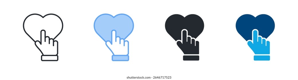 Honesty Icon Set Multiple Style. Designed In Outline, Blue, Glyph, Dual Tone