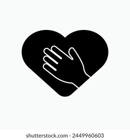 Honesty Icon. Uprightness, Honorableness. Morality Symbol.