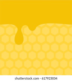 Honey background design vector illustration