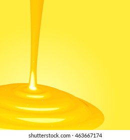 honey background illustration