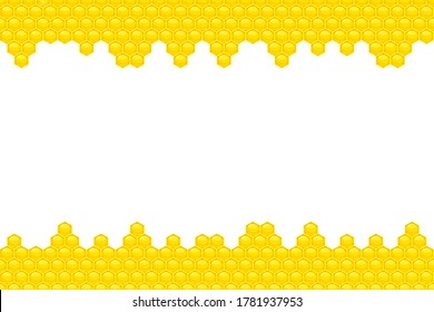 Honey background vector design illustration