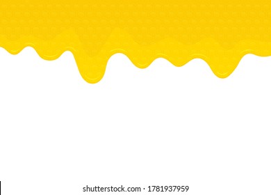 Honey background vector design illustration