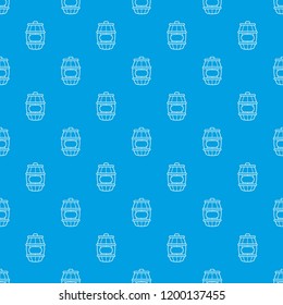 Honey barrel pattern vector seamless blue repeat for any use