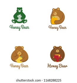 Honey Bear Logo Bundle