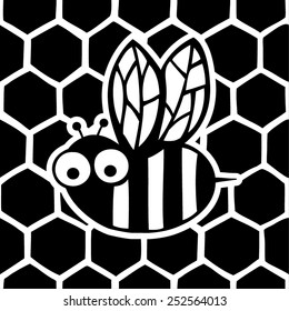 Honey bee. 