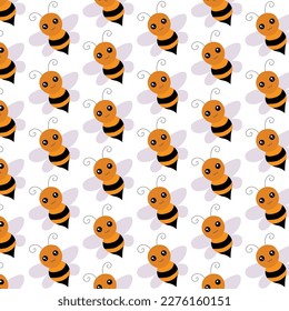 Honey bee amazing pattern design