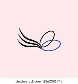 vector del logotipo de los animales de la abeja miel, diseño del logotipo de la abeja