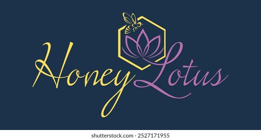 Honey Bee animals logo VECTOR ABSTRACK