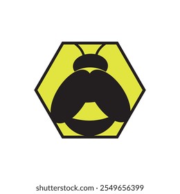 honey Bee animals logo vector